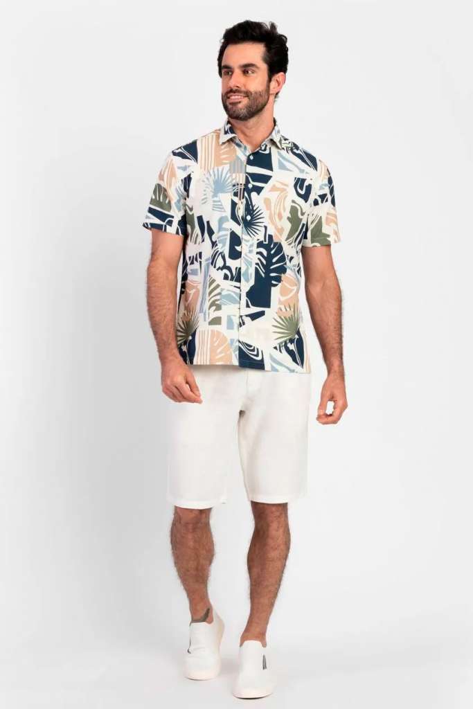Camisa florida